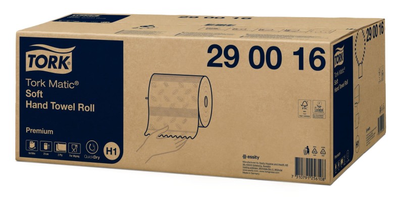 Tork Matic H1 ekstra miękki ręcznik w roli 100m celuloza A'6