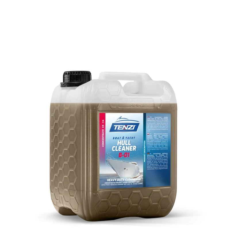 TENZI Boat Hull Cleaner 5L środek do czyszczenia zewnętrznej części kadłubów w łodziach i jachtach