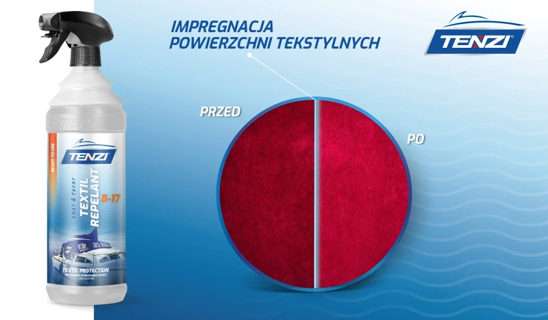 TENZI Boat Textil Repelant 1L impregnacja powierzchni tekstylnych na łodziach