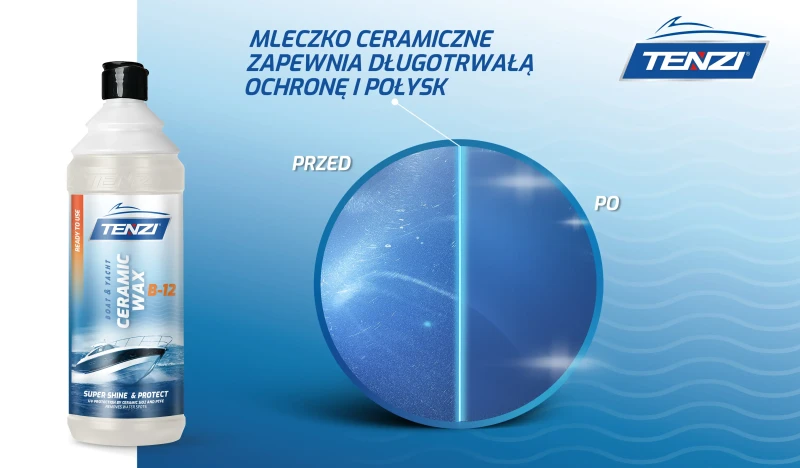 TENZI Boat Ceramic Wax 1L wosk ceramiczny, mleczko do pielęgnacji i zabezpieczenia łodzi