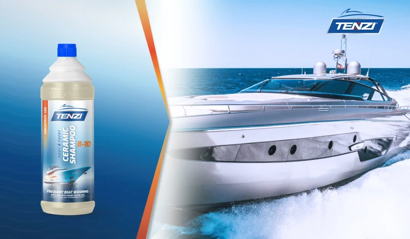 TENZI Boat Ceramic Shampoo 5L szampon z kwarcem powłoka hydrofobowa