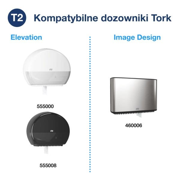 Papier toalet. TORK 110255 Mini Jumbo Premium 3W