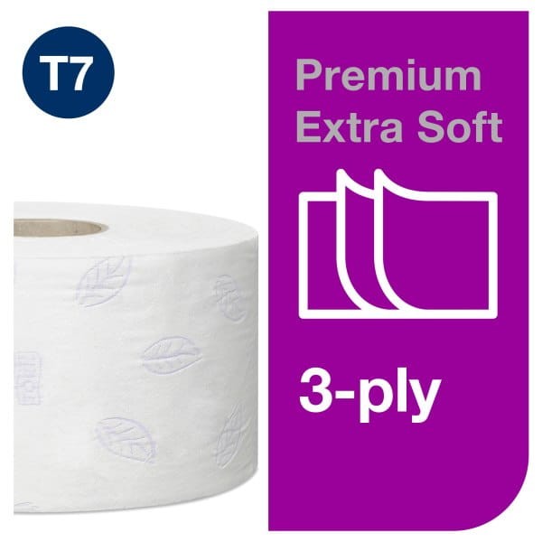 Papier toalet. TORK 110255 Mini Jumbo Premium 3W