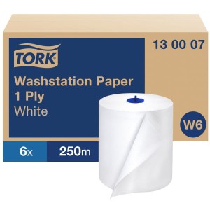 Ręcznik TORK W6 biały 250mb A6