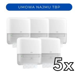 Tork Matic® dozownik do ręczników w roli 551000 Zestaw dozowników na umowę TBP 5szt