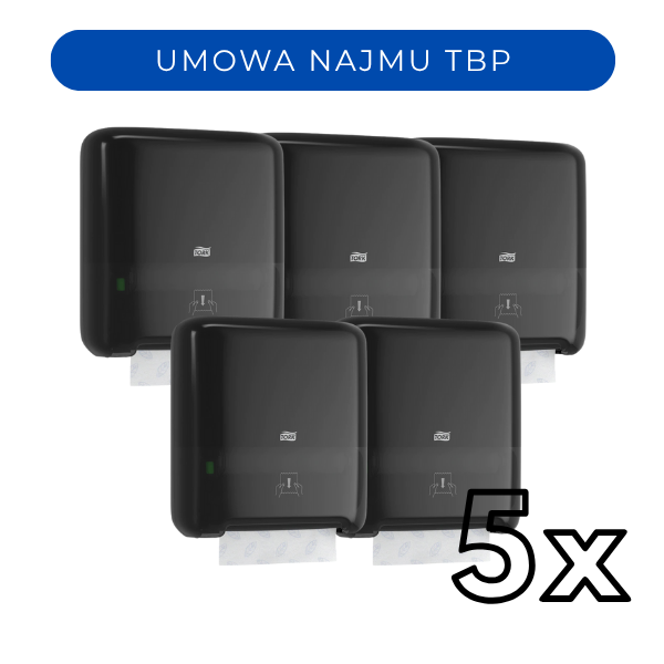 Tork Matic® dozownik do ręczników w roli 551008 Zestaw dozowników na umowę TBP 5szt
