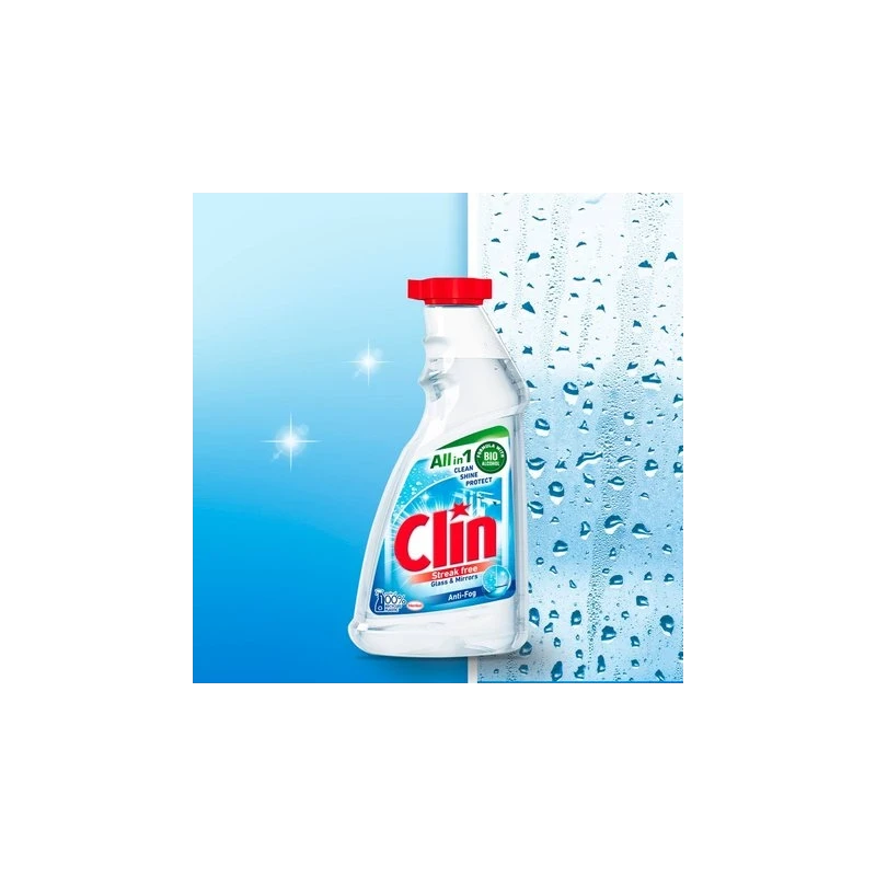 CLIN płyn do szyb 500ml zapas