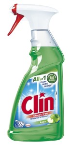 CLIN płyn do okien 500ml rozpylacz Apple