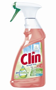 CLIN płyn do okien 0,5l rozpylacz Grapefruit