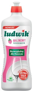 LUDWIK płyn do naczyń 900g Malina