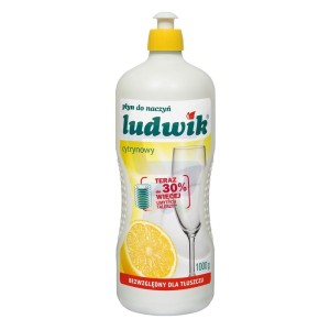 LUDWIK płyn do naczyń 900g Cytrynowy