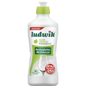 LUDWIK płyn do naczyń 900ml Zielone Jabłuszko