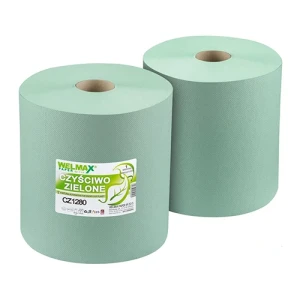 Czyściwo makulaturowe WELMAX 280m - zielone