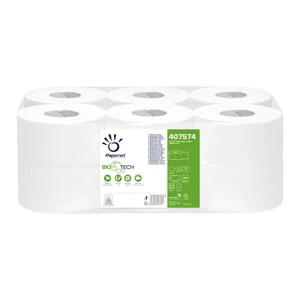Papier toaletowy jumbo PAPERNET 407574 Bio Tech 2W