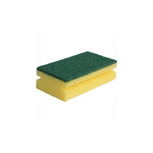 Gąbka żółta z zielonym padem CleanPro