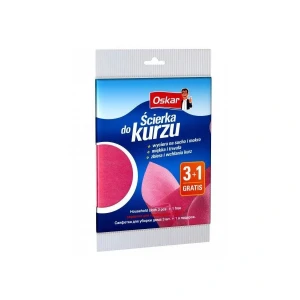 OSKAR - ściereczka do kurzu wiskoza 3+1szt.