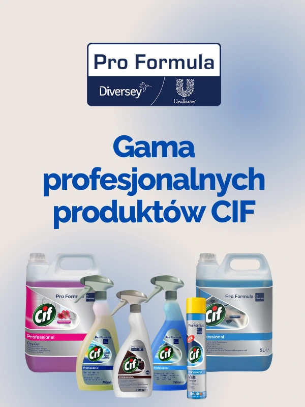 Cif professional do szyb promocja HigienaPlus.eu - hurtownia środków czystości